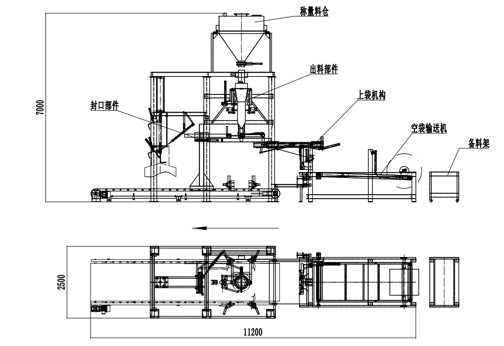 全自動(dòng)噸袋包裝秤，全自動(dòng)噸袋包裝機(jī)，全自動(dòng)大袋包裝秤